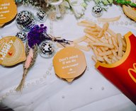 McDonald’s, свадьба, соусы, сувениры, фастфуд