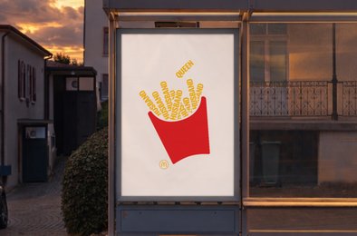 Макдональдс, реклама, картошка, фри, бренд