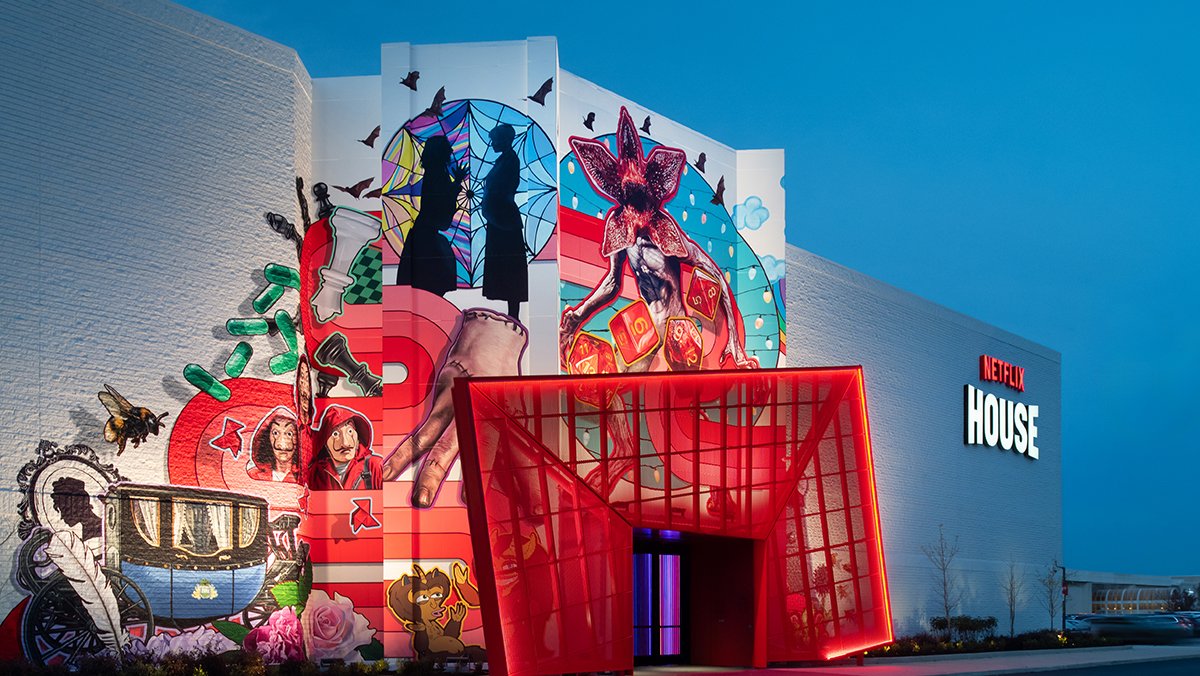 Netflix, сериалы, развлечения, аттракционы, универмаг
