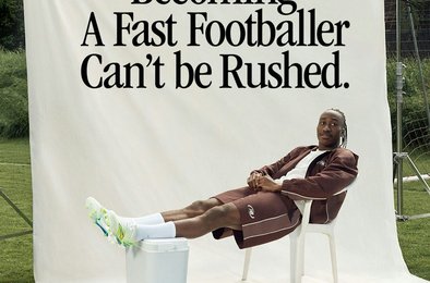NewBalance, футбол, бутсы, реклама, скорость