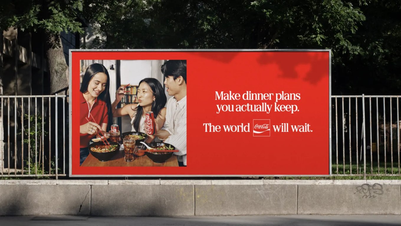 Coca-Cola, реклама, семья, смартфоны, общение
