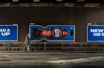 Pepsi, реклама, билборды, брендинг, дизайн, упаковка, маркетинг, наружная реклама