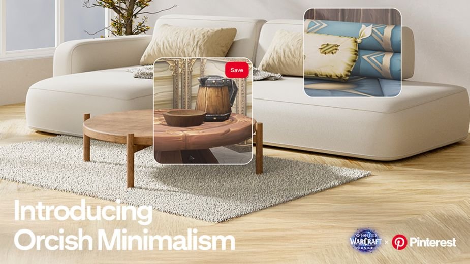 WorldofWarcraft, Pinterest, гейминг, интеграция, интерьеры