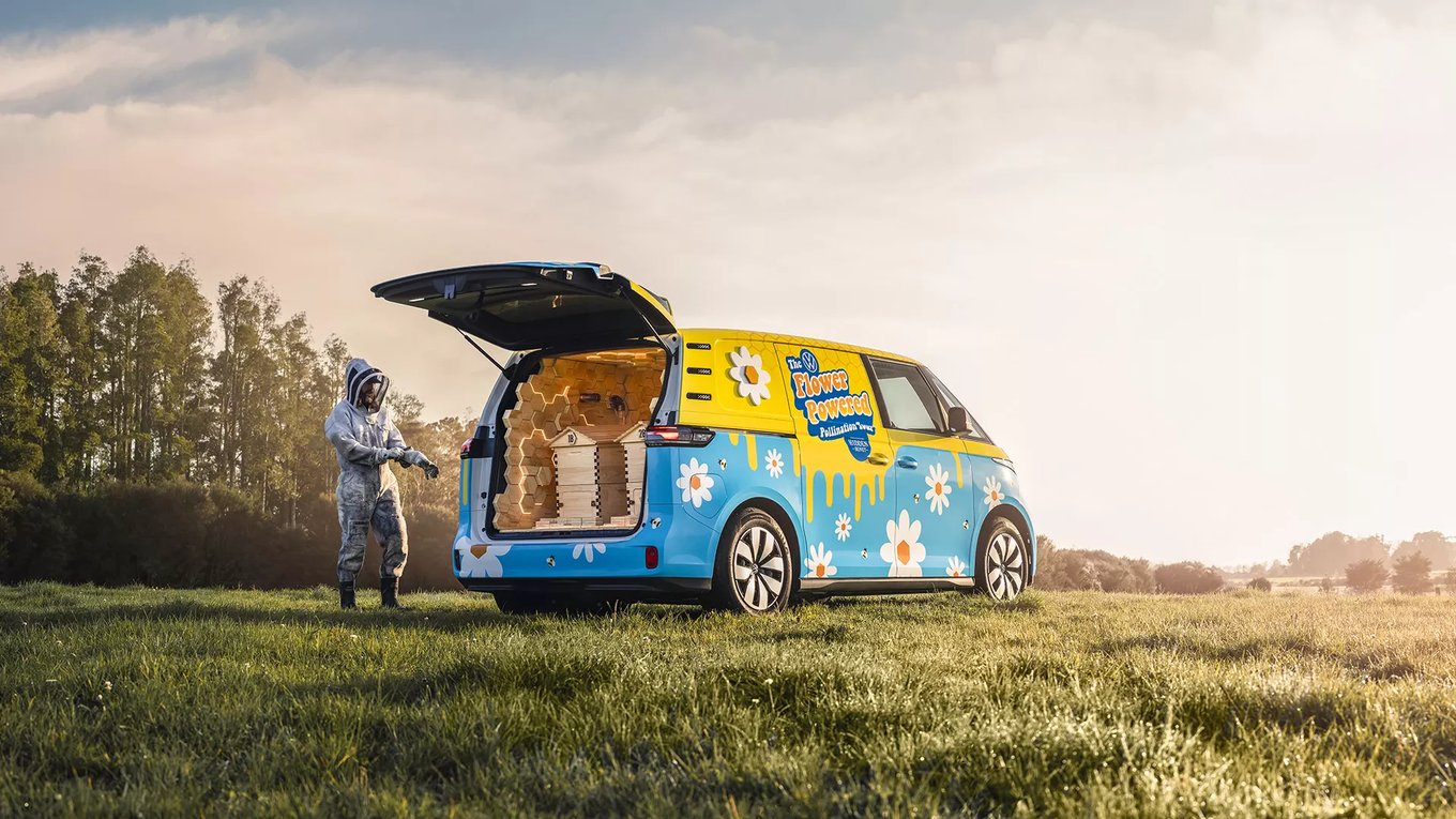Пчелы, Volkswagen, экология, фургон, путешествие