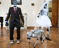 роботы, брак, церемония, Москва, гуманоиды
