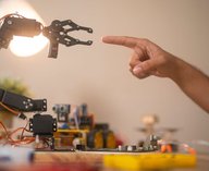 роботы, сенсоры, электричество, технологии, материалы