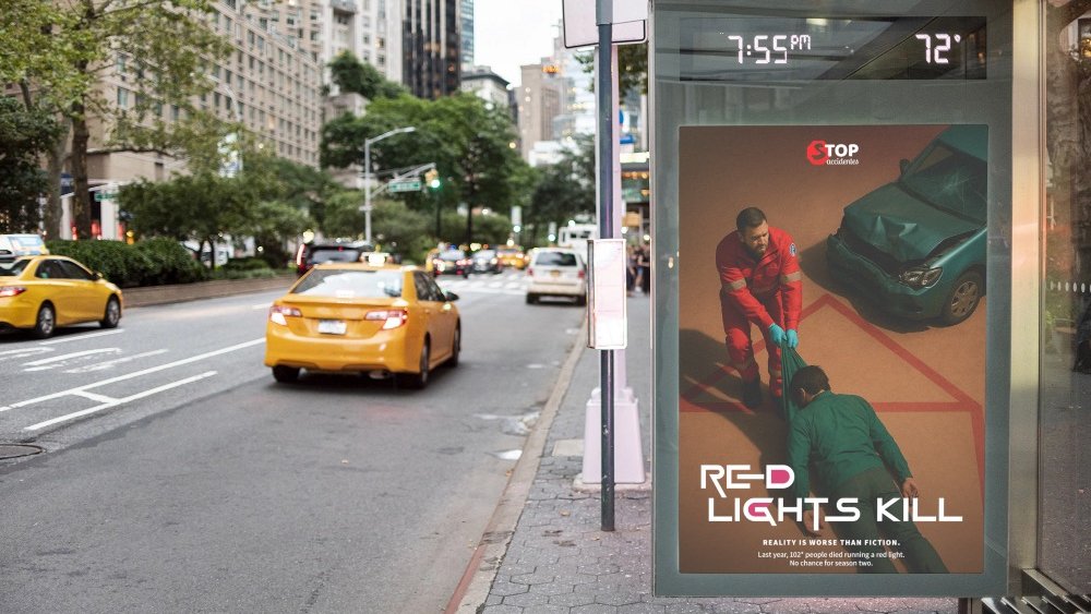 Испания, ДТП, кампания, постеры, авария