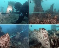 археология, Франция, стена, море, открытие