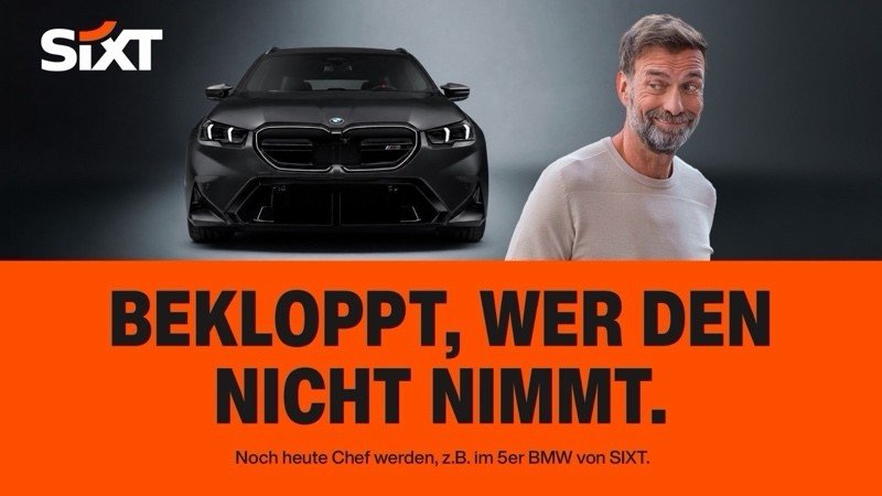 Сборная Германии, тренер, Юрген Клопп, SIXT, реклама