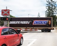 Snickers, реклама, Австралия, поезд, бренд