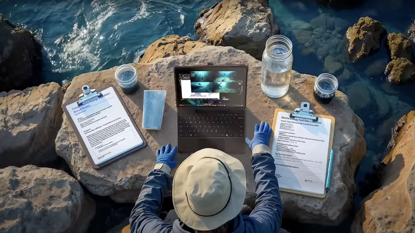 искусственный интеллект в рекламе, генеративный ИИ, Microsoft Surface, скрытая генерация ИИ, ИИ в видео