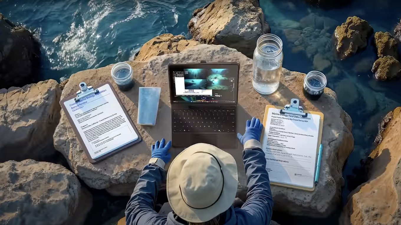 искусственный интеллект в рекламе, генеративный ИИ, Microsoft Surface, скрытая генерация ИИ, ИИ в видео