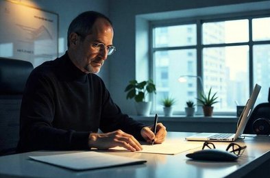 Стив Джобс, леворукость миллиардеров, успех левшей, инновации и леворукость, предприниматели левши