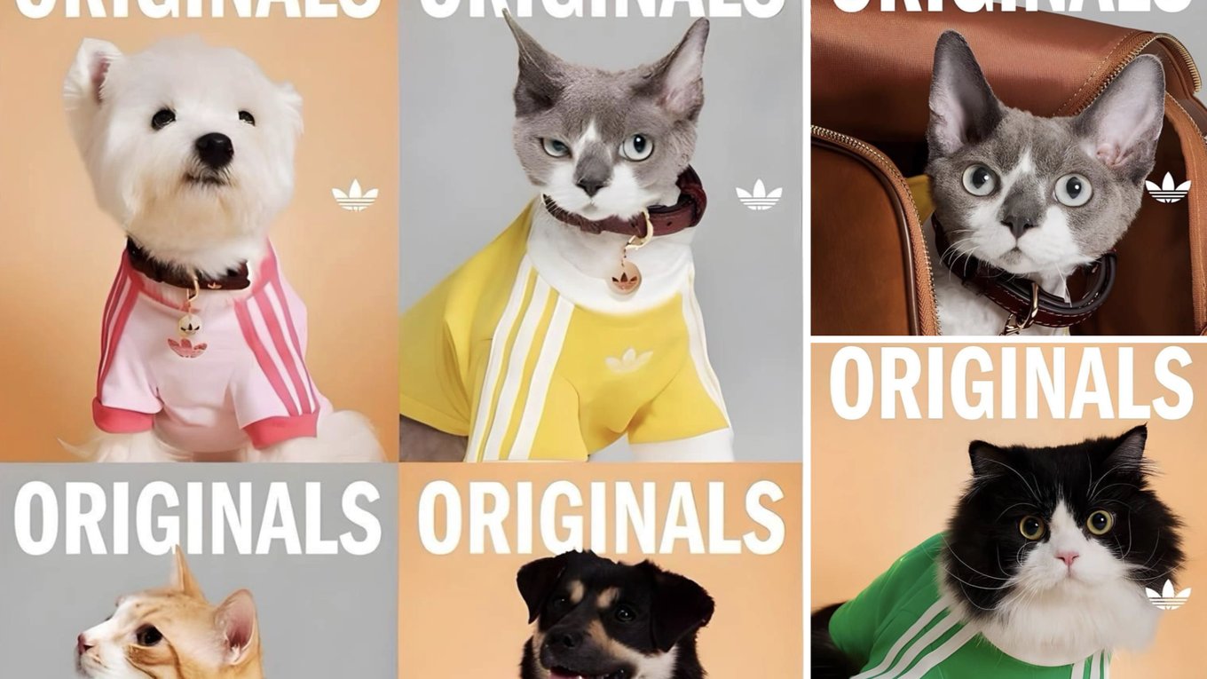 Adidas для животных, одежда для собак и кошек, коллекция для питомцев, зоотовары в Китае, аксессуары для домашних животных