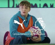 Puma уличный футбол, реклама Puma 2025, футбольная кампания Puma, мяч Премьер-лиги, эмоции от игры