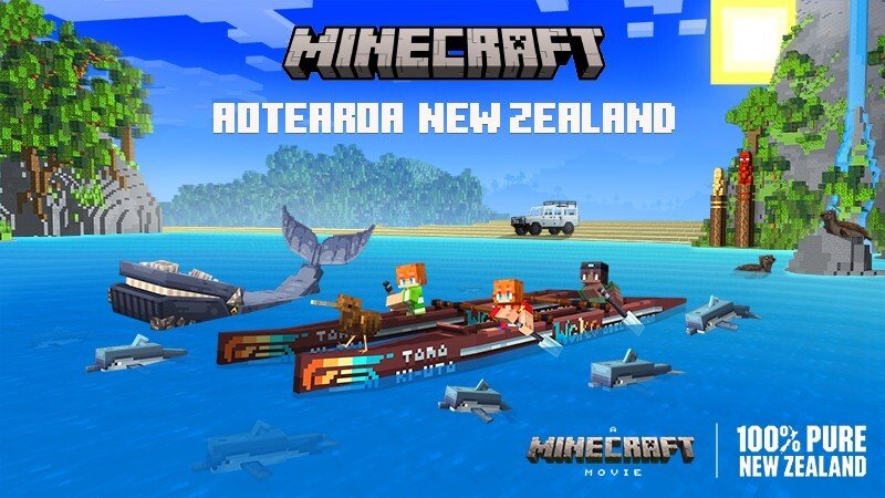 Новая Зеландия привлекает туристов через Minecraft