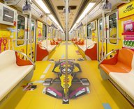 LEGO, Шанхай, метро, Формула1, гонки