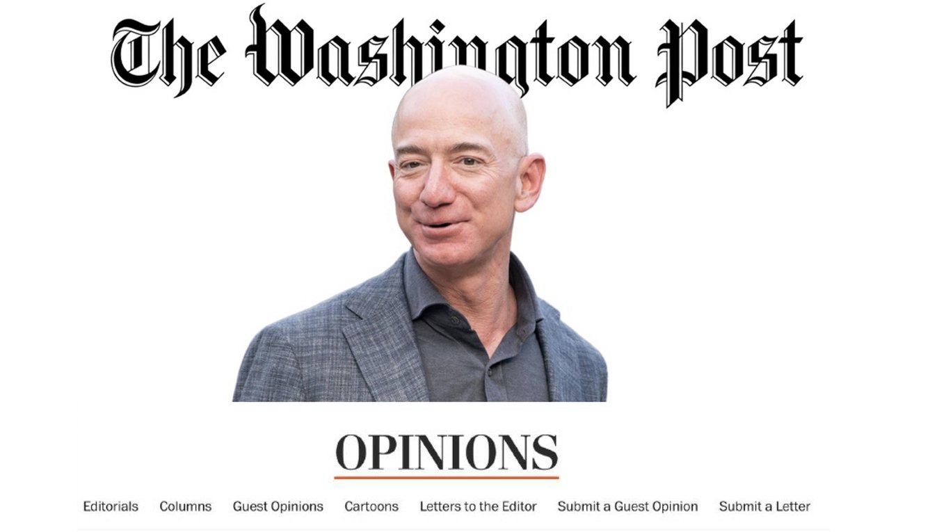 Владелец Washington Post изменил редакционную политику раздела «Мнения»
