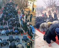 Китай, церемония, мужчины, женщины, скандал