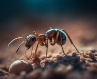 муравьи, Япония, паразиты, наука, размножение