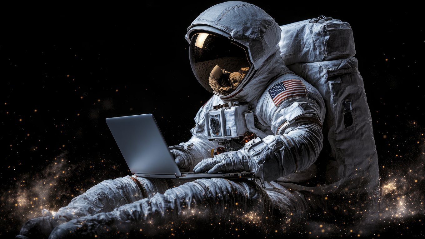 астронавты, луна, миссия, NASA, компьютер