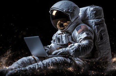 астронавты, луна, миссия, NASA, компьютер