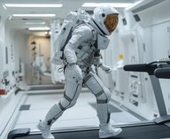 роботехника, экзокостюм, астронавты, космос, здоровье