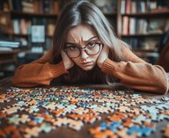 головоломки, игры, тревожность, мозг, внимание