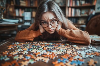 головоломки, игры, тревожность, мозг, внимание