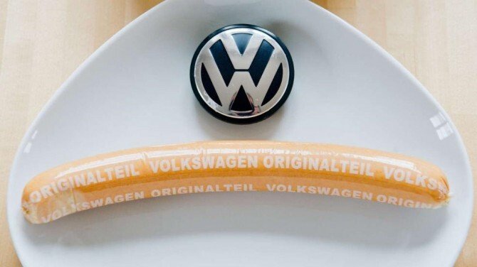 Сосиски Volkswagen оказались популярнее их автомобилей