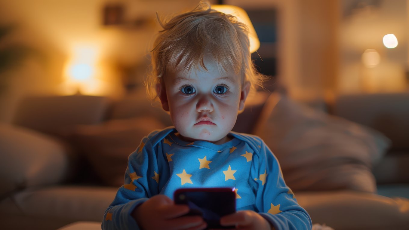 экран, младенец, мозг, тревожность, здоровье