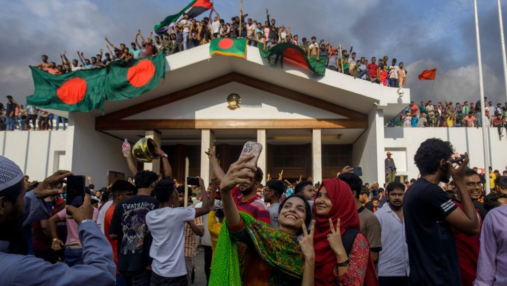 Бангладеш, политика, молодежь, выборы, протесты