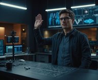 ученые, жесты, технология, нейросеть, управление