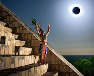 майя, затмение, луна, астрономия, календарь