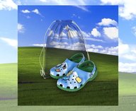 Microsoft, Crocs, Windows, юбилей, обувь