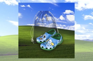 Microsoft, Crocs, Windows, юбилей, обувь