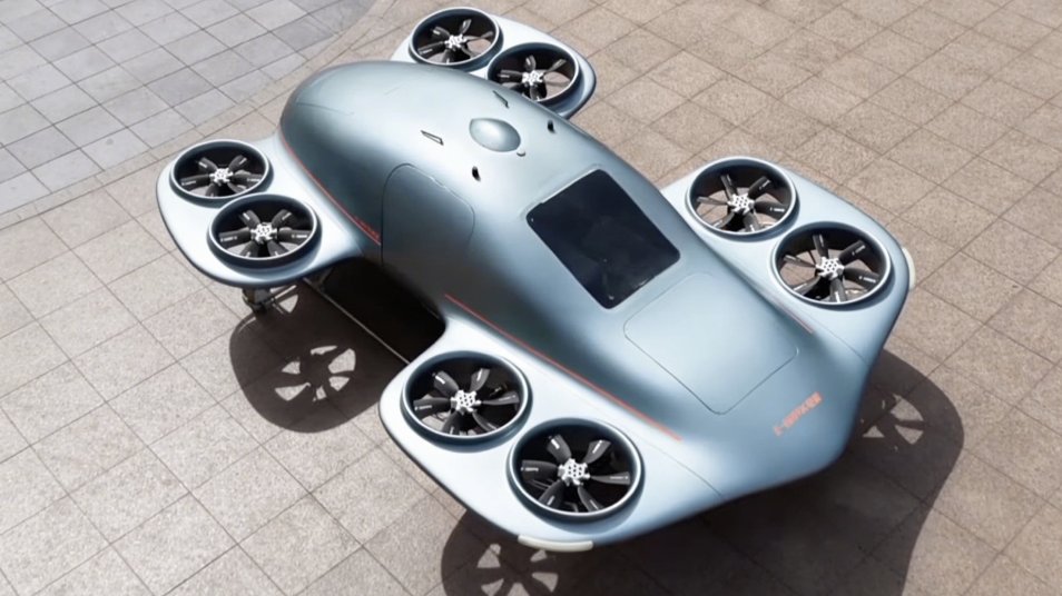 Китай, аэротакси, авиация, дроны, транспорт