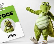 Crocs, маскот, Найлс, обувь, бренд