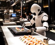 роботы, рестораны, Китай, автоматизация, ИИ