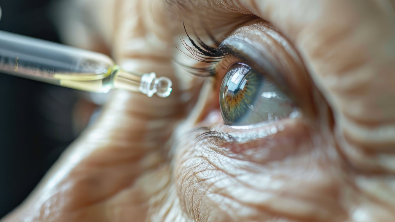 глаза, капли, свинья, Альцгеймер, медицина