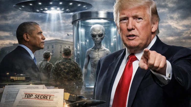 Трамп, Обама, инопланетяне, НЛО, документы