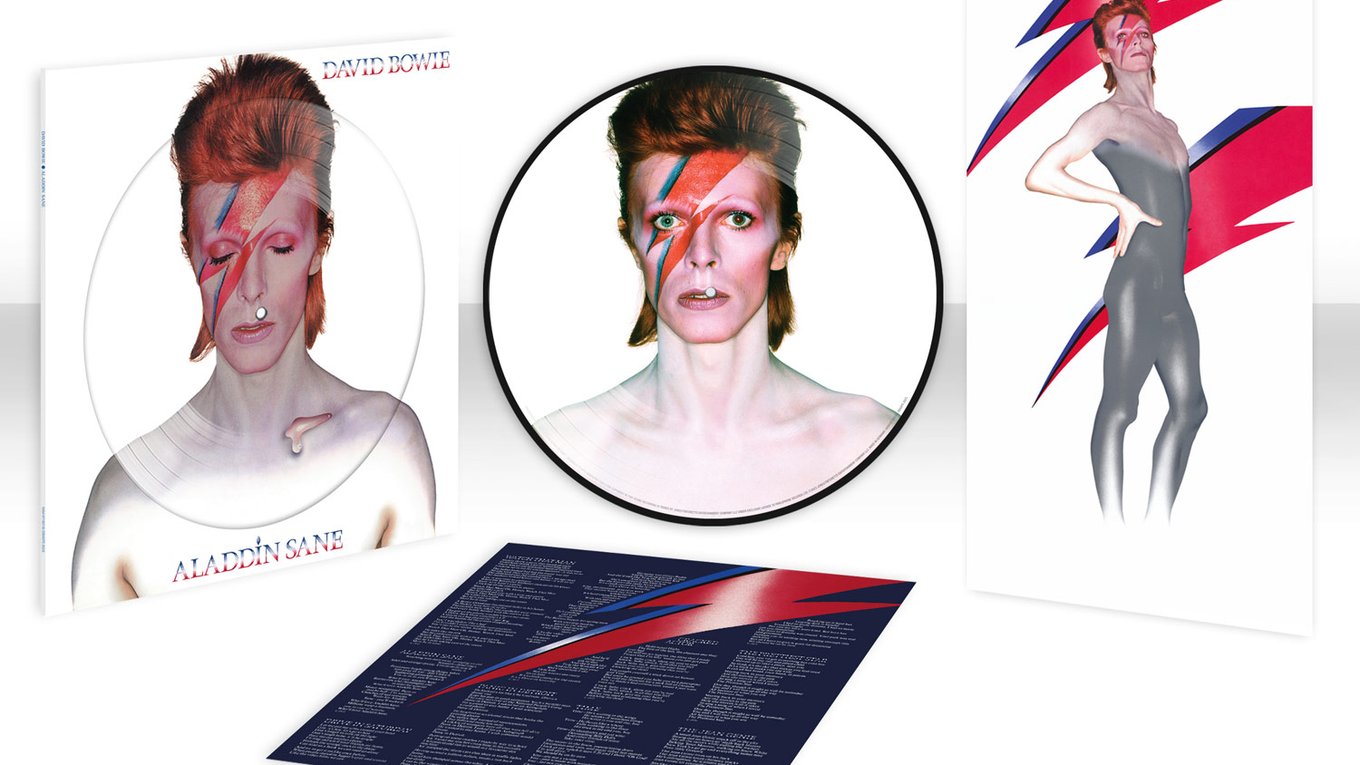 Боуи, обложка, аукцион, фотография, Aladdin Sane