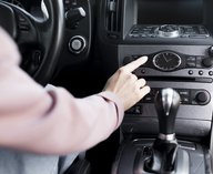 Audi, салон авто, кнопки