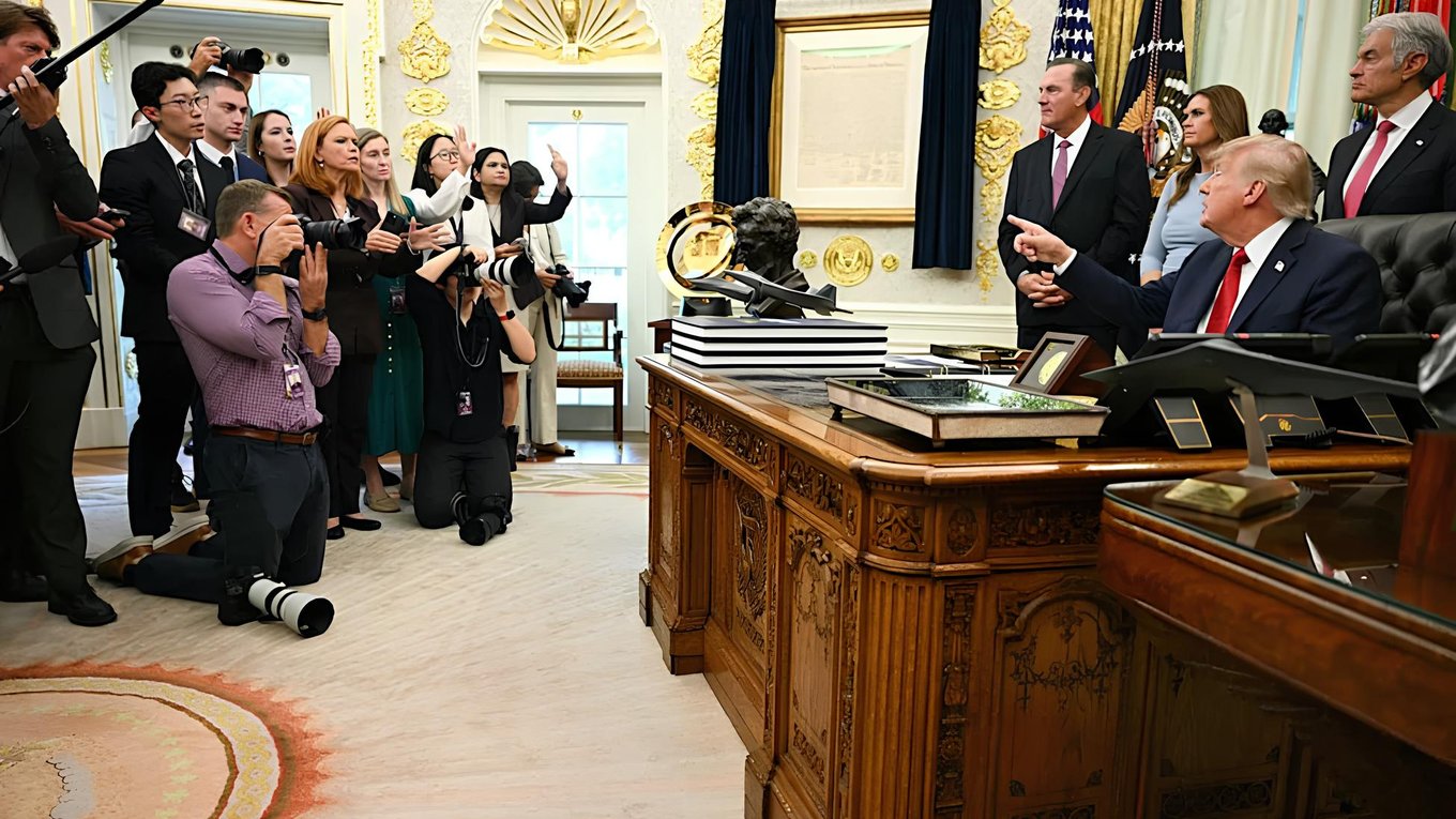 Трамп, СМИ, Белыйдом, цензура, журналисты