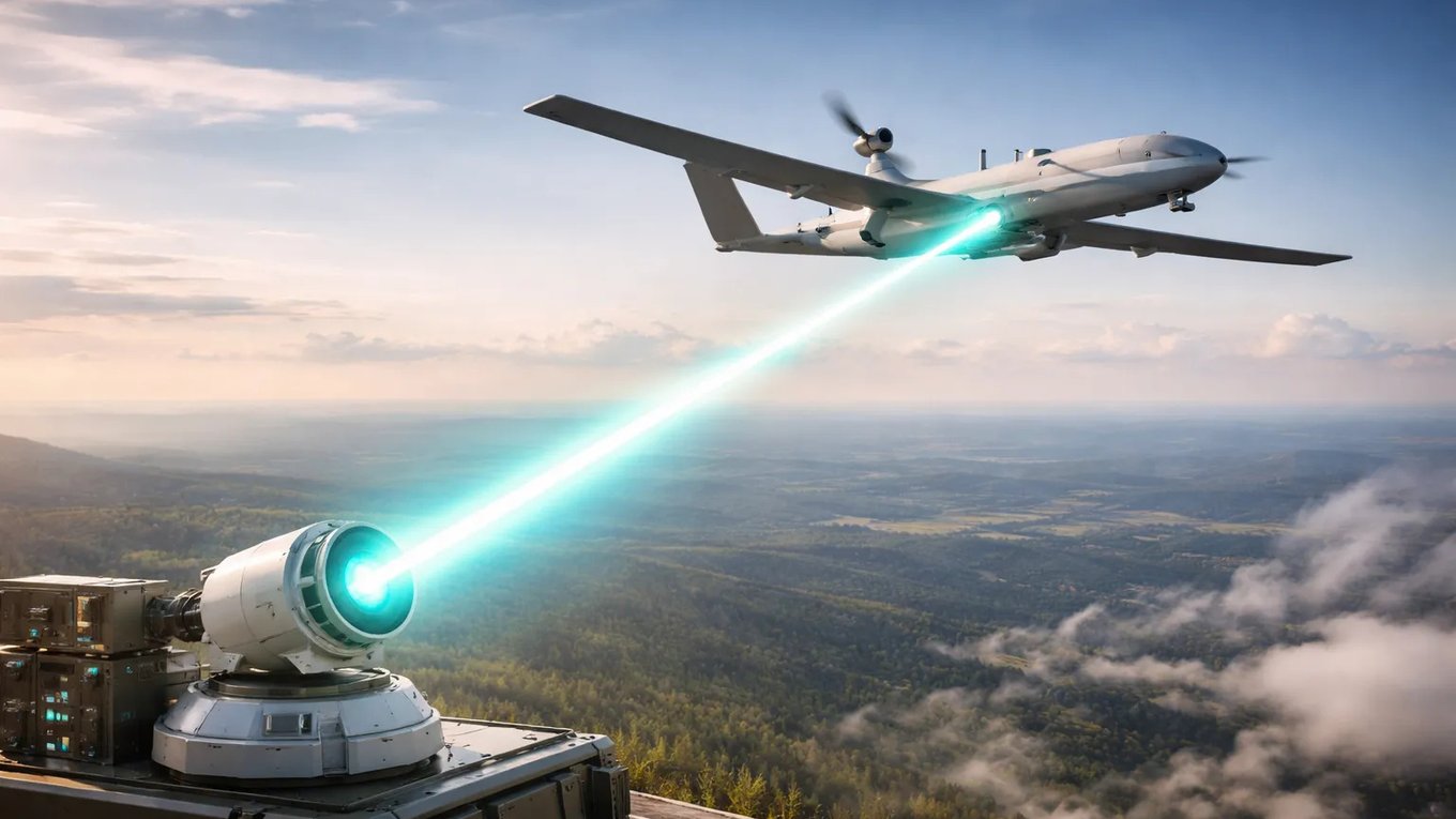 беспилотник, лазер, подзарядка, технология, дрон