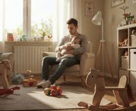 мужчины, декрет, семья, опрос, работа