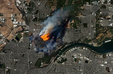 пожары, спутники, FireSat, космос, мониторинг