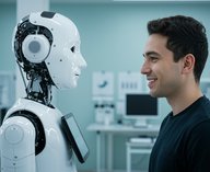 ИИ, робот, мимика, эмоции, нейросети