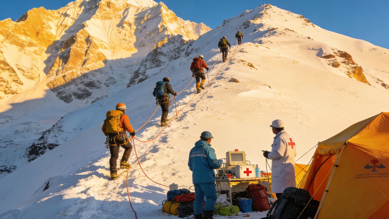 Непал, Эверест, альпинизм, восхождение, туризм