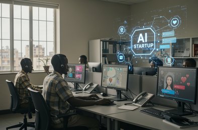 ИИ, стартап, мошенничество, операторы, Кения